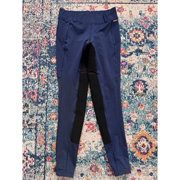 Kerrits Women's Flex 3.0 Full Seat Riding Equestrian Pants in Ink Blue Size L - Picture 1 of 10